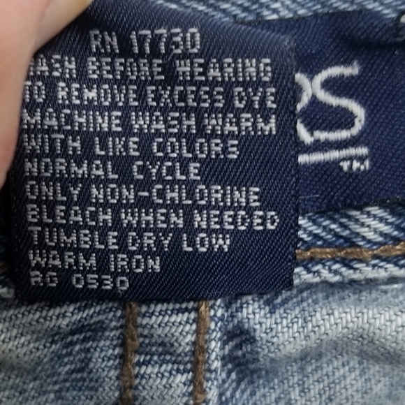 VGUC blue jean shorts - Picture 5 of 7